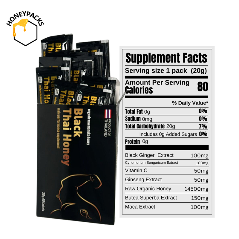 Black Thai Honey (Box of 10)
