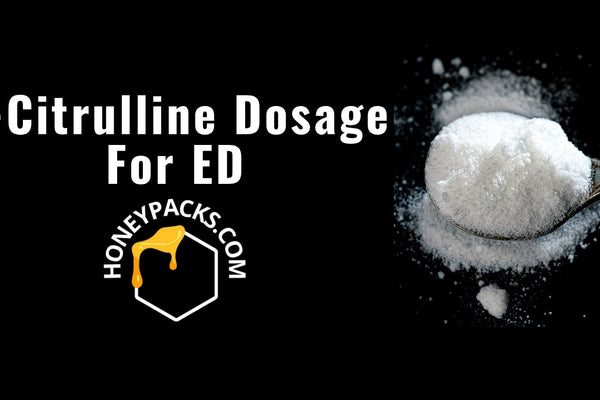 L-Citrulline Dosage For ED: What Works And How To Use It